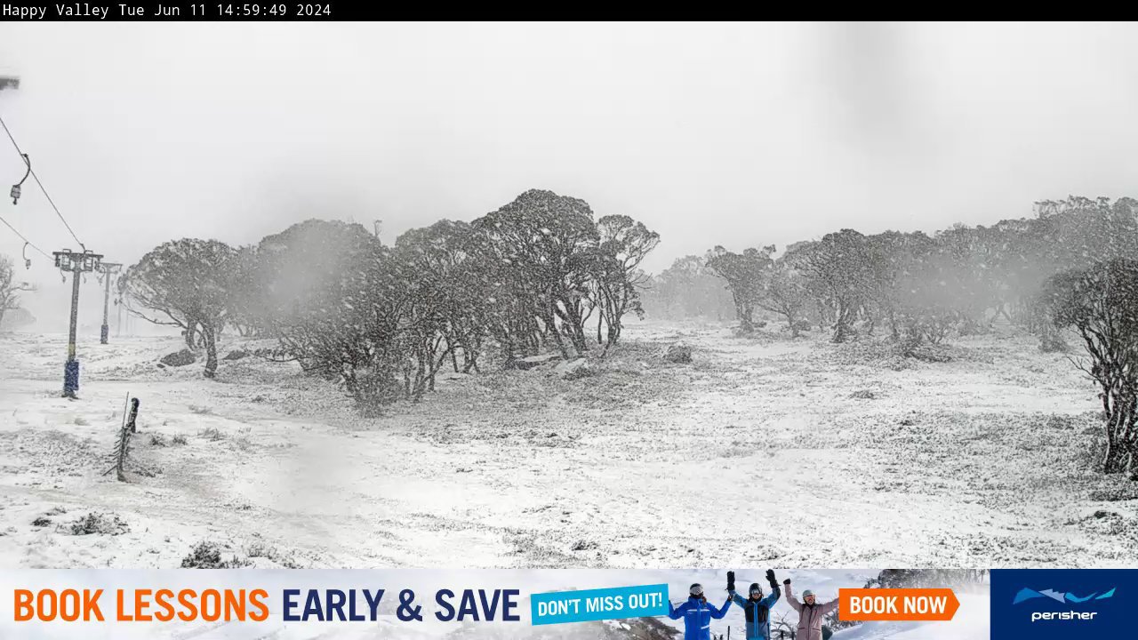 Blanket of white covers alpines in NSW and Victoria