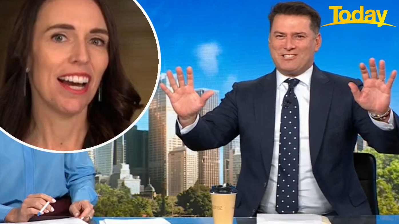 'Stop the presses': Jacinda Ardern comment leaves Karl Stefanovic stoked