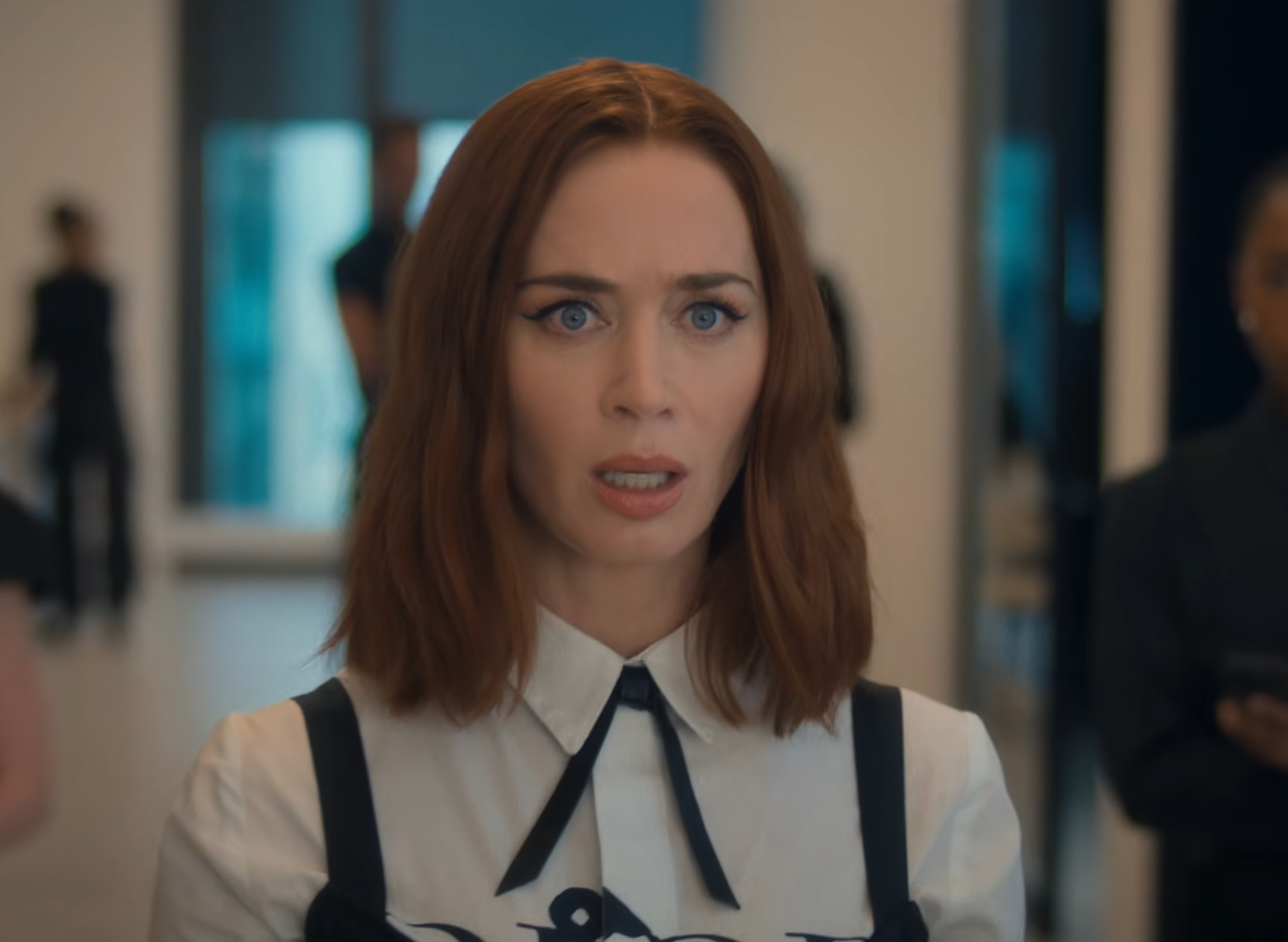 Emily Blunt in the trailer for The Devil Wears Prada 2