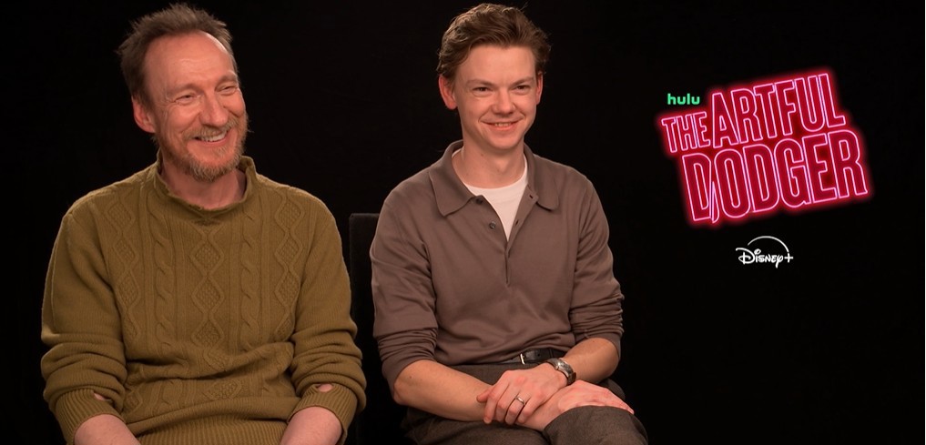 (L-R) David Thewlis and Thomas Brodie-Sangster