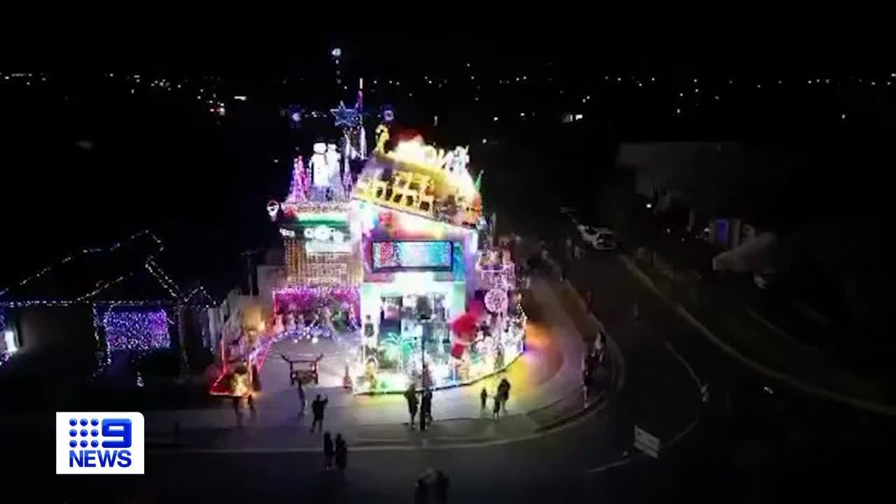 A southeast Queensland family whose Christmas lights went viral online have been forced to switch off the display for good.