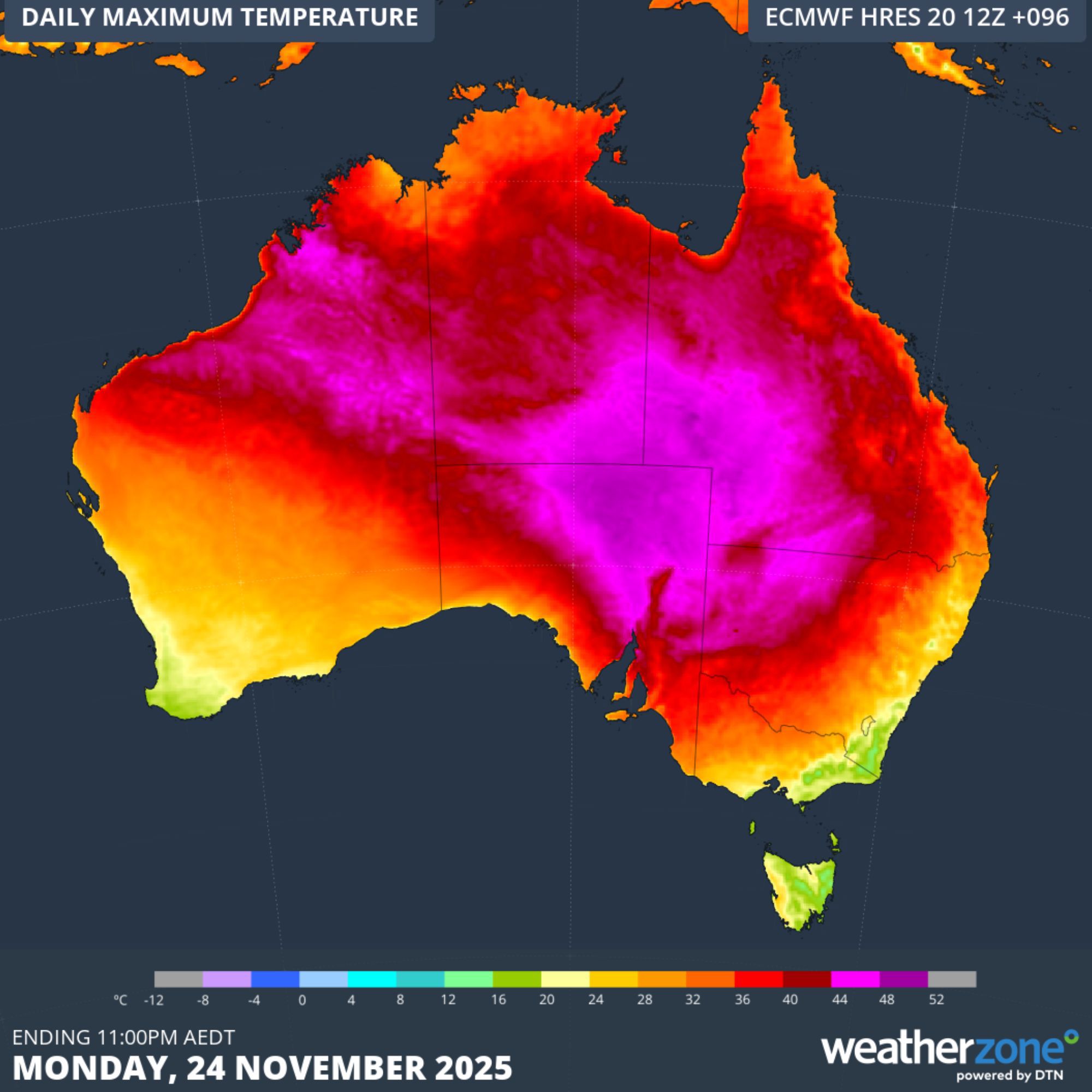 NT cyclone bringing huge temperature surge around the country