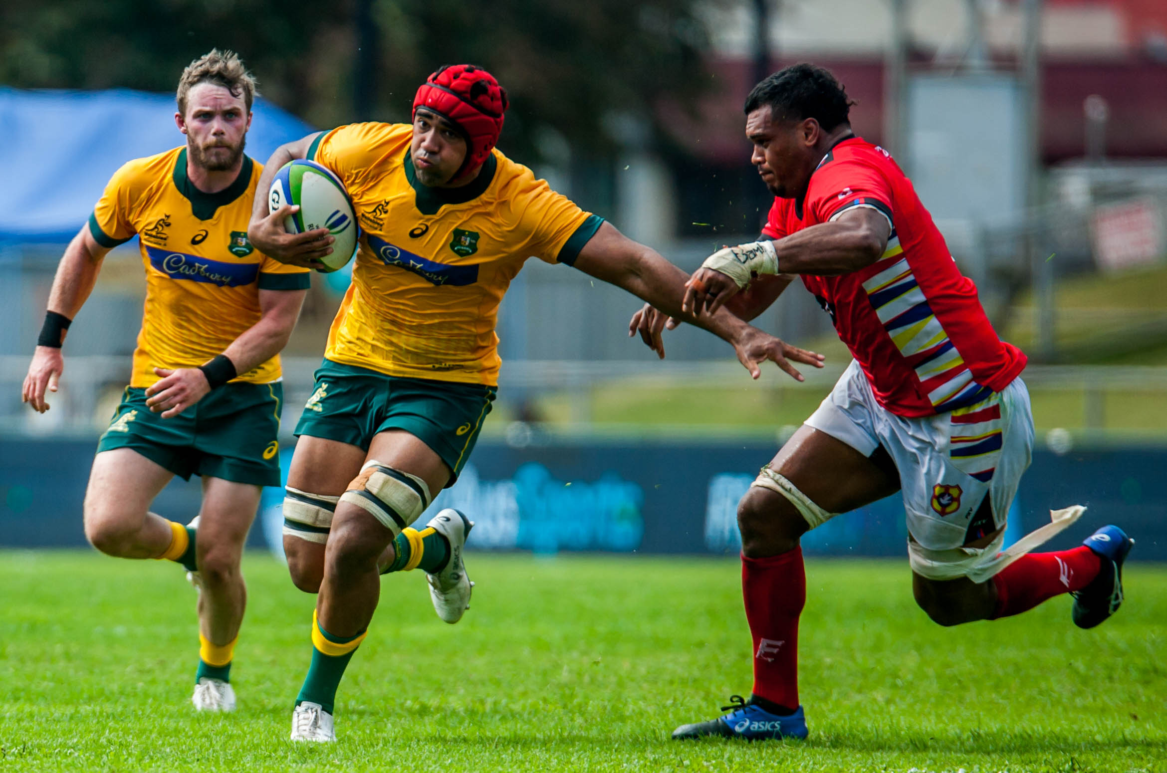 Langi Gleeson of Australia A.