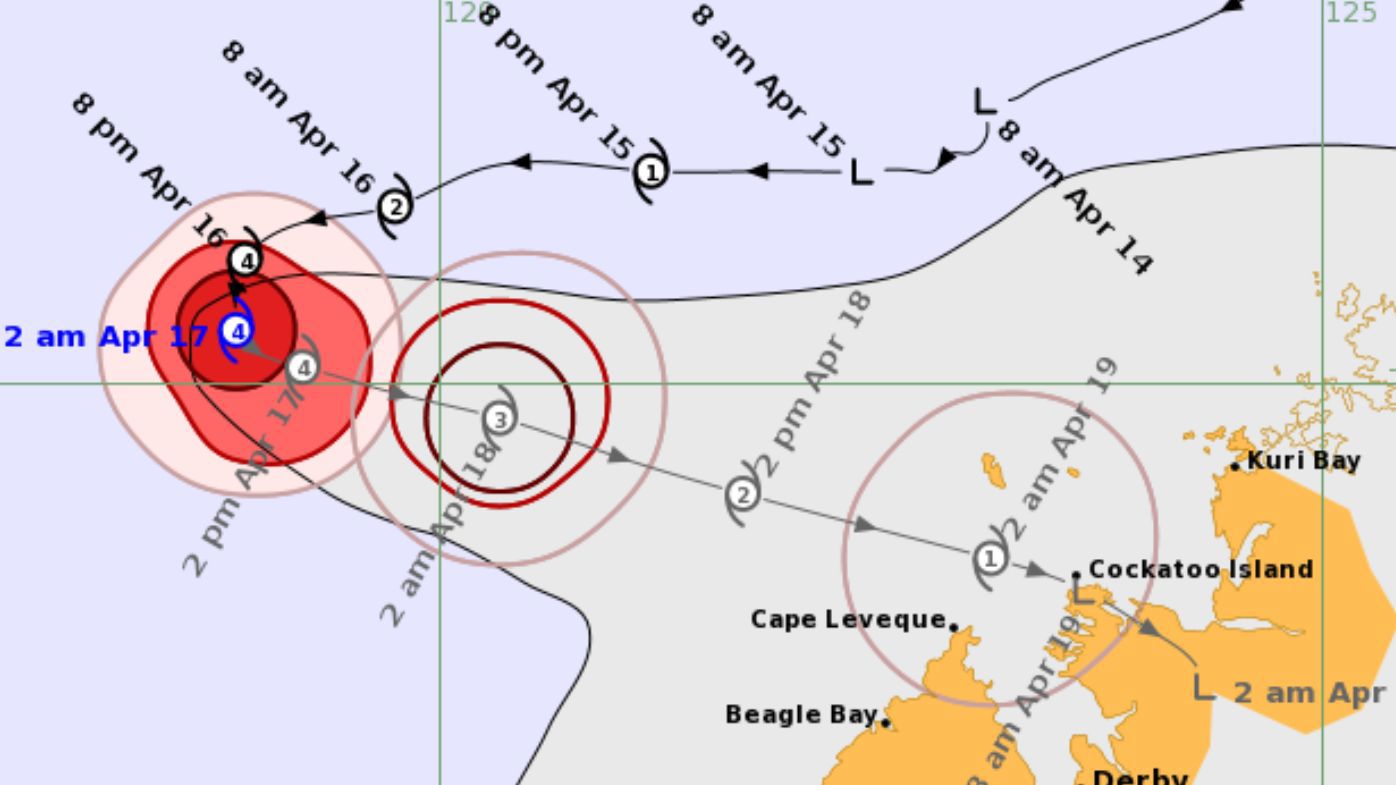 Cyclone Errol grows to category 4 storm