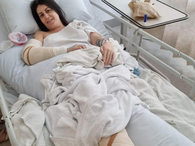 A pregnant single mum-to-be has called for action over ebikes after being badly hurt in a hit and run in Sydney CBD.Sarah Briscoe-Hough, 35, from Neutral Bay was heading to catch a bus after watching some of the Mardi Gras parade in Sydney in February.