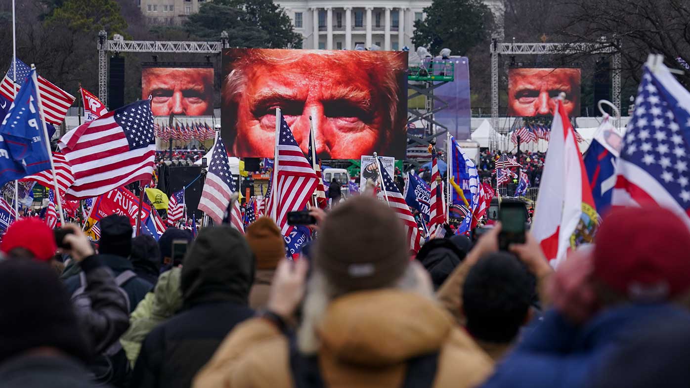 The Secret Service considered how to get Donald Trump to the Capitol after it whipped a rally of supporters into a frenzy that led to a riot.