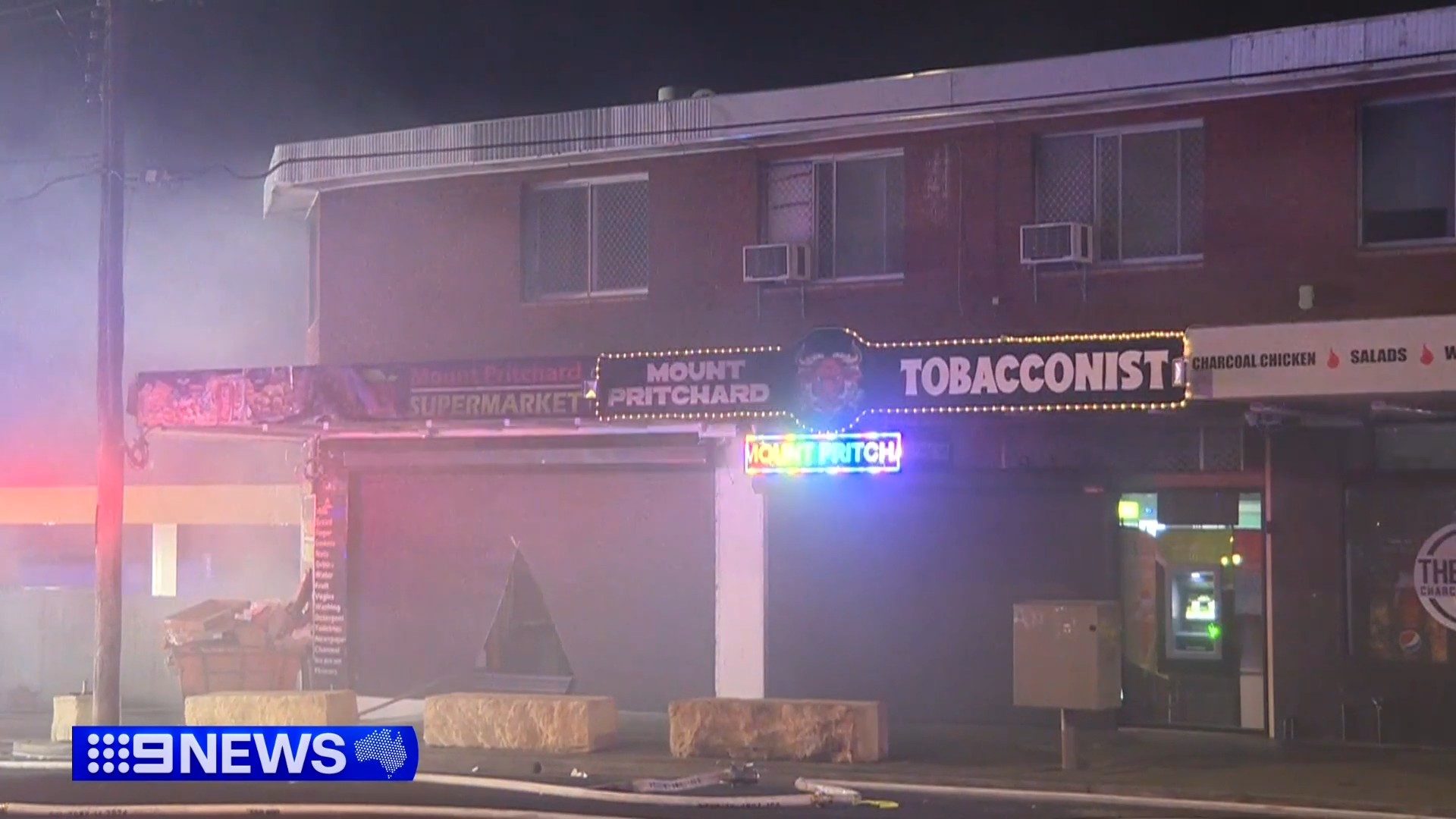 Sydney supermarket firebombed 