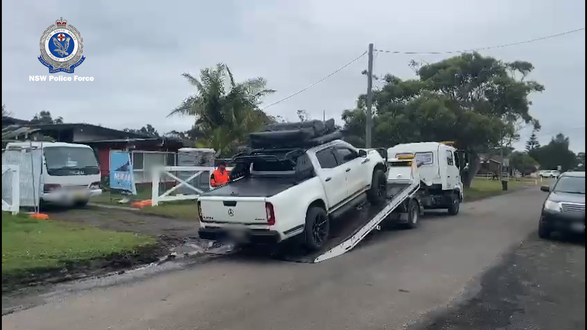 Investigators seized a Mercedess Benz utility from Culburra that is thought to be a proceed of the crime.