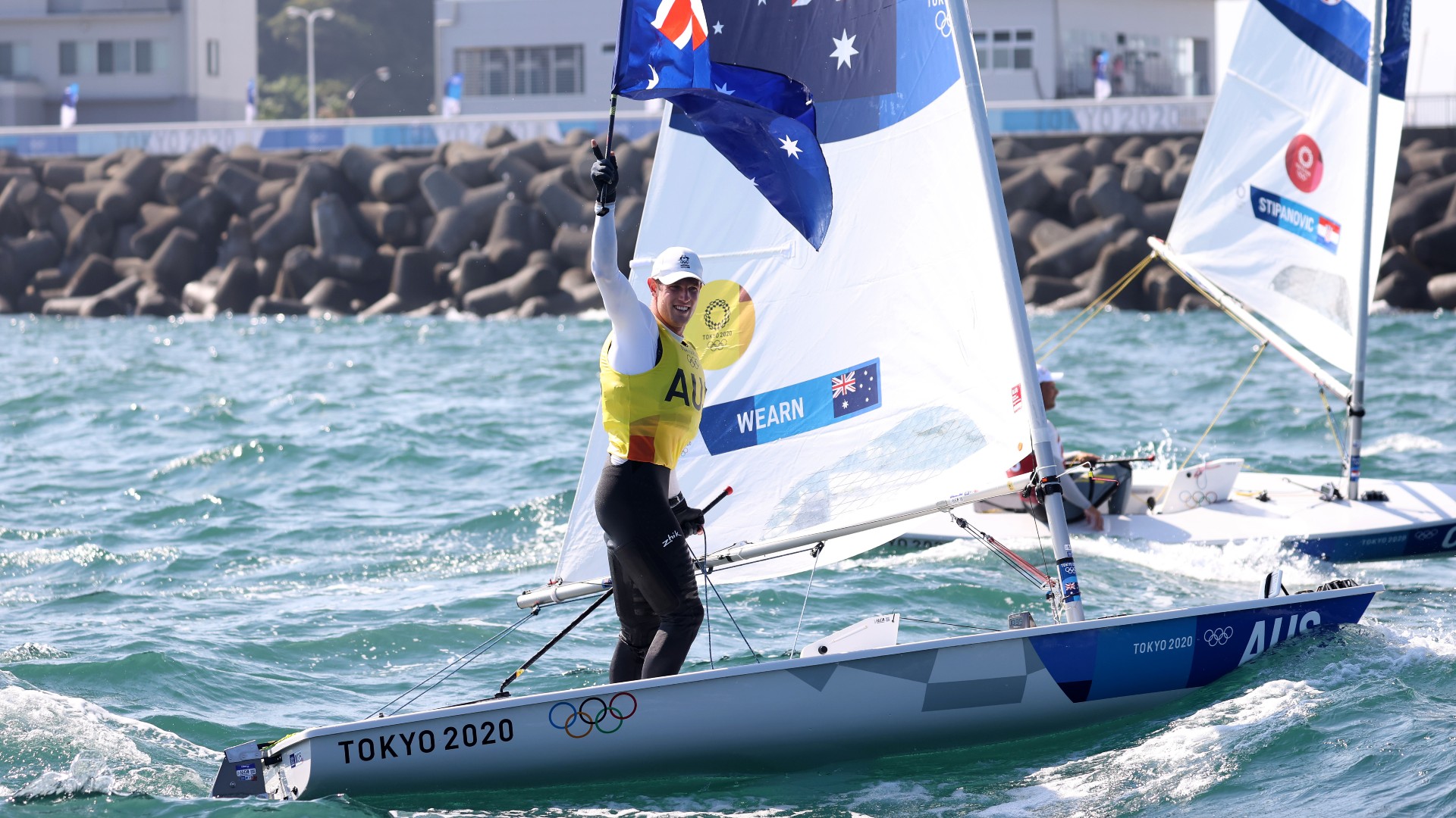 Tokyo Olympics 2021: Matt Wearn wins gold in sailing mens ...