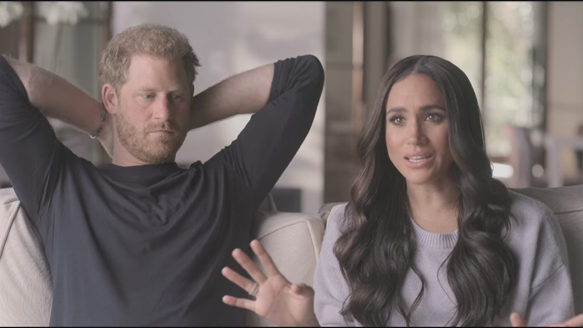 Still image from Harry & Meghan docuseries episodes 3-6