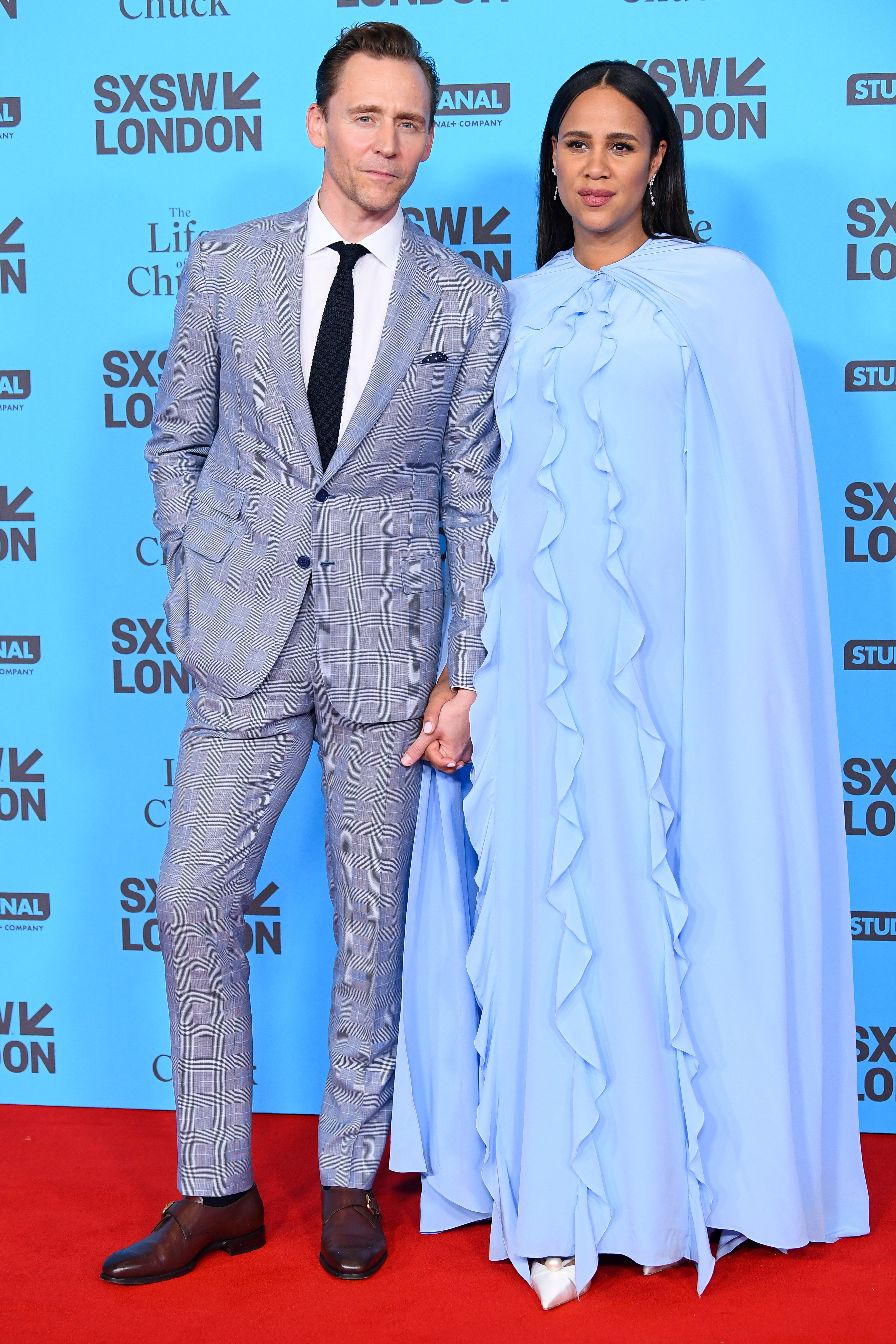 Tom Hiddleston and Zawe Ashton 