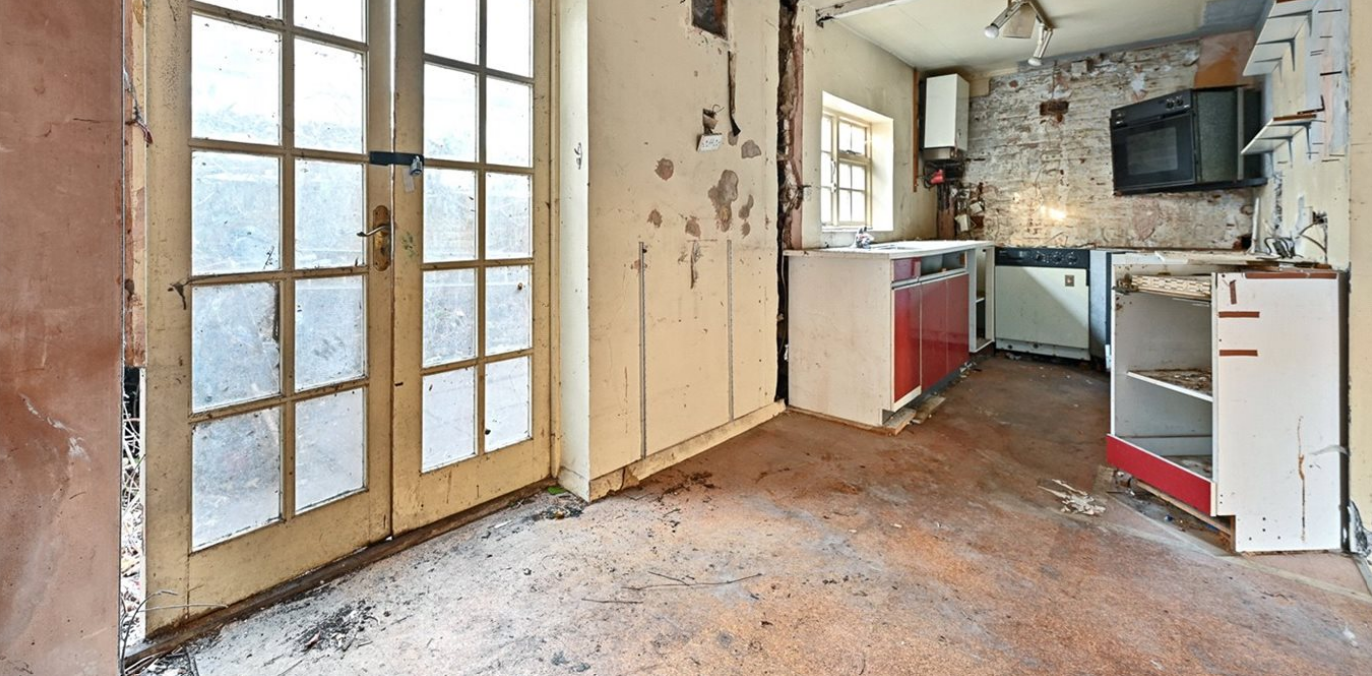 Filthy three-bedroom terrace house in Hammersmith, West London, has gone on the market for $1.3 million 
