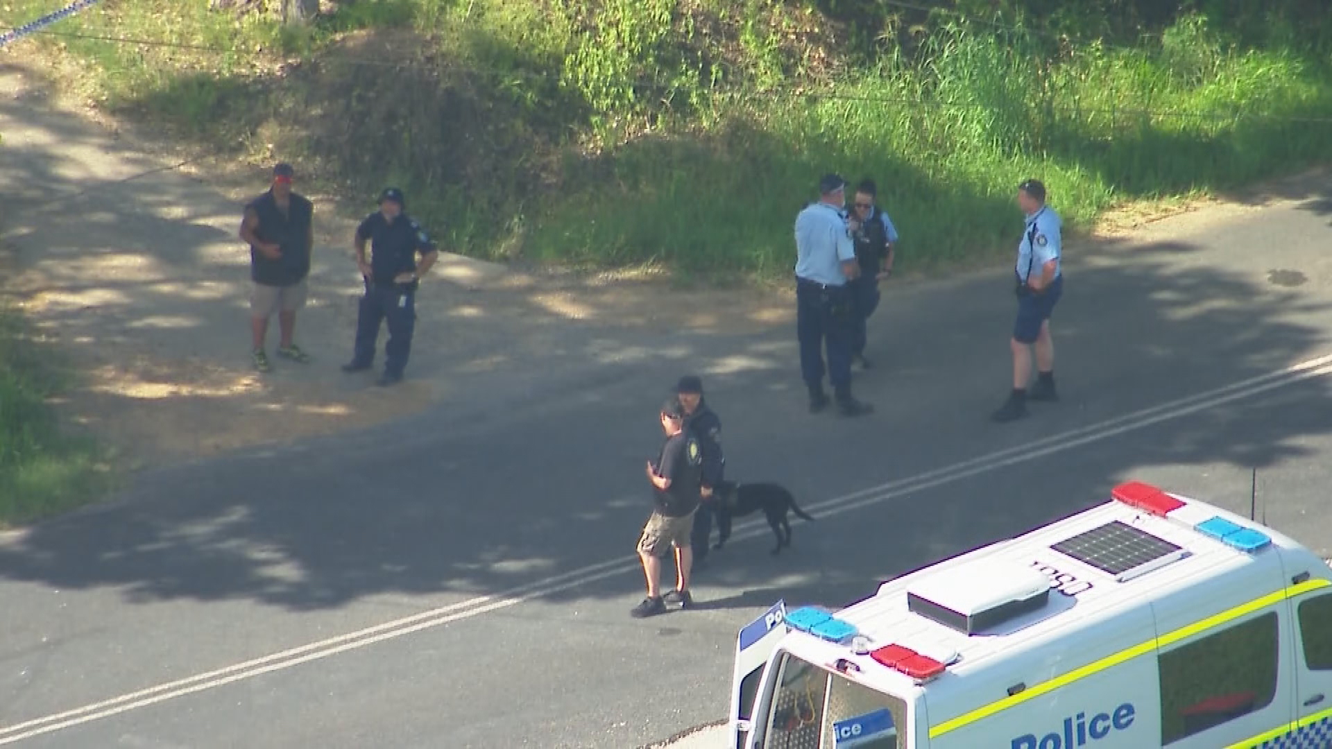 A police operation remains underway.