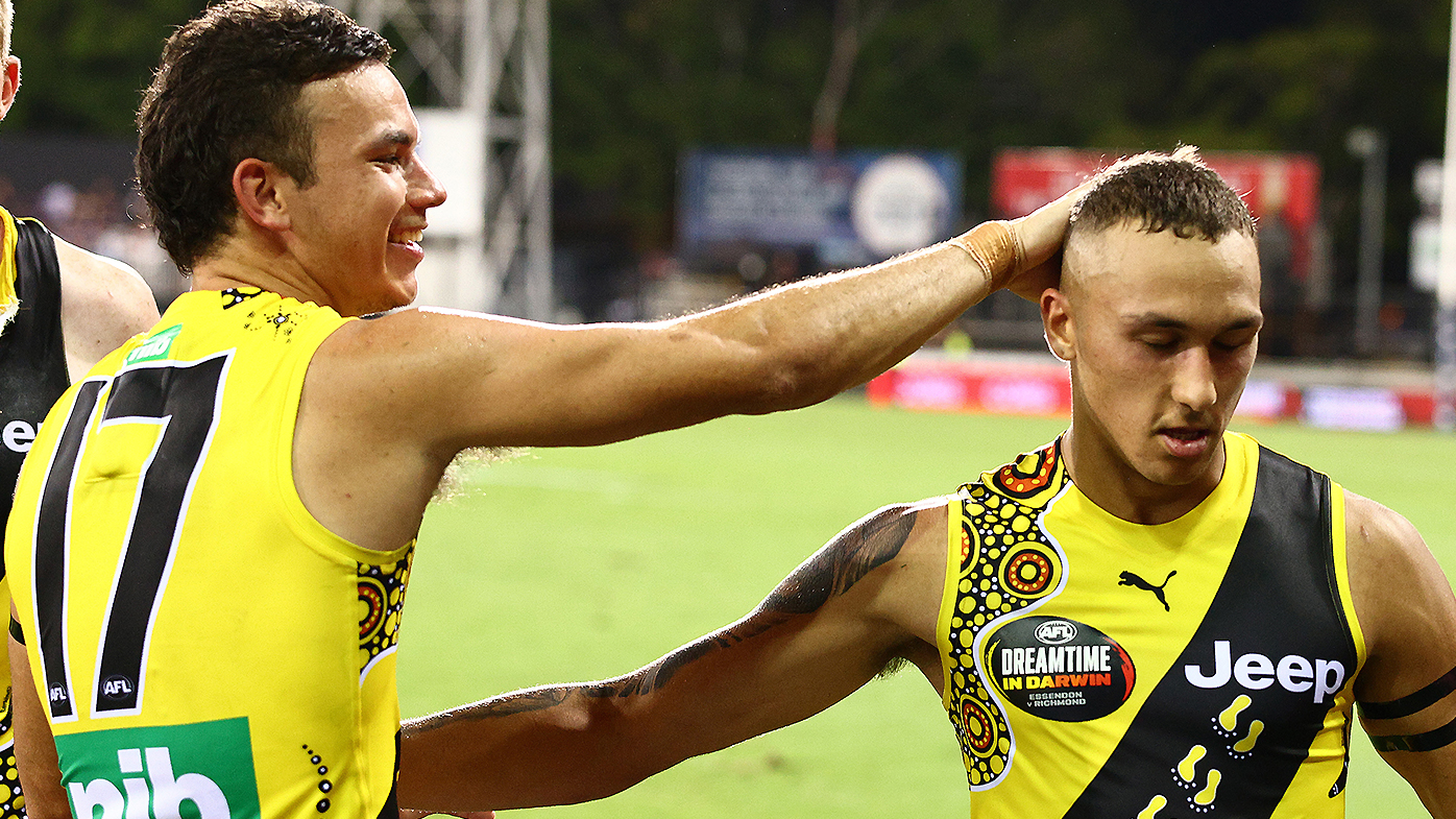 Daniel Rioli and Shai Bolton