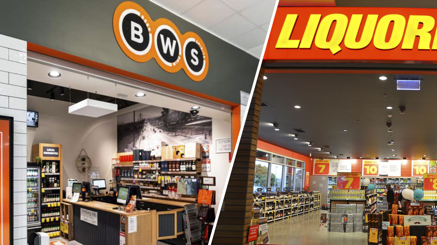 BWS and Liquorland stores.