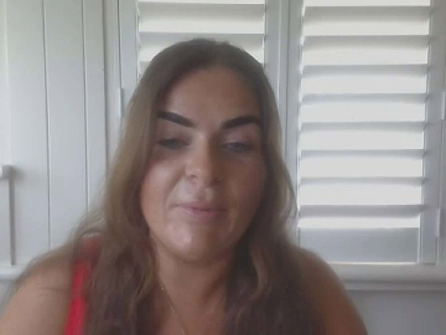 Wedding guest Maddison Hogarth said it "went from zero to 100 really, really quickly".