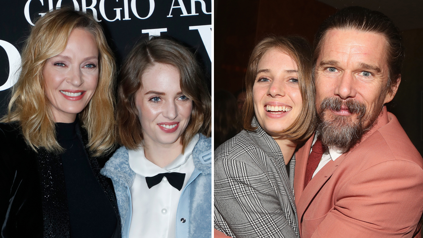 Ethan Hawke, Uma Thurman, daughter, Maya Hawke