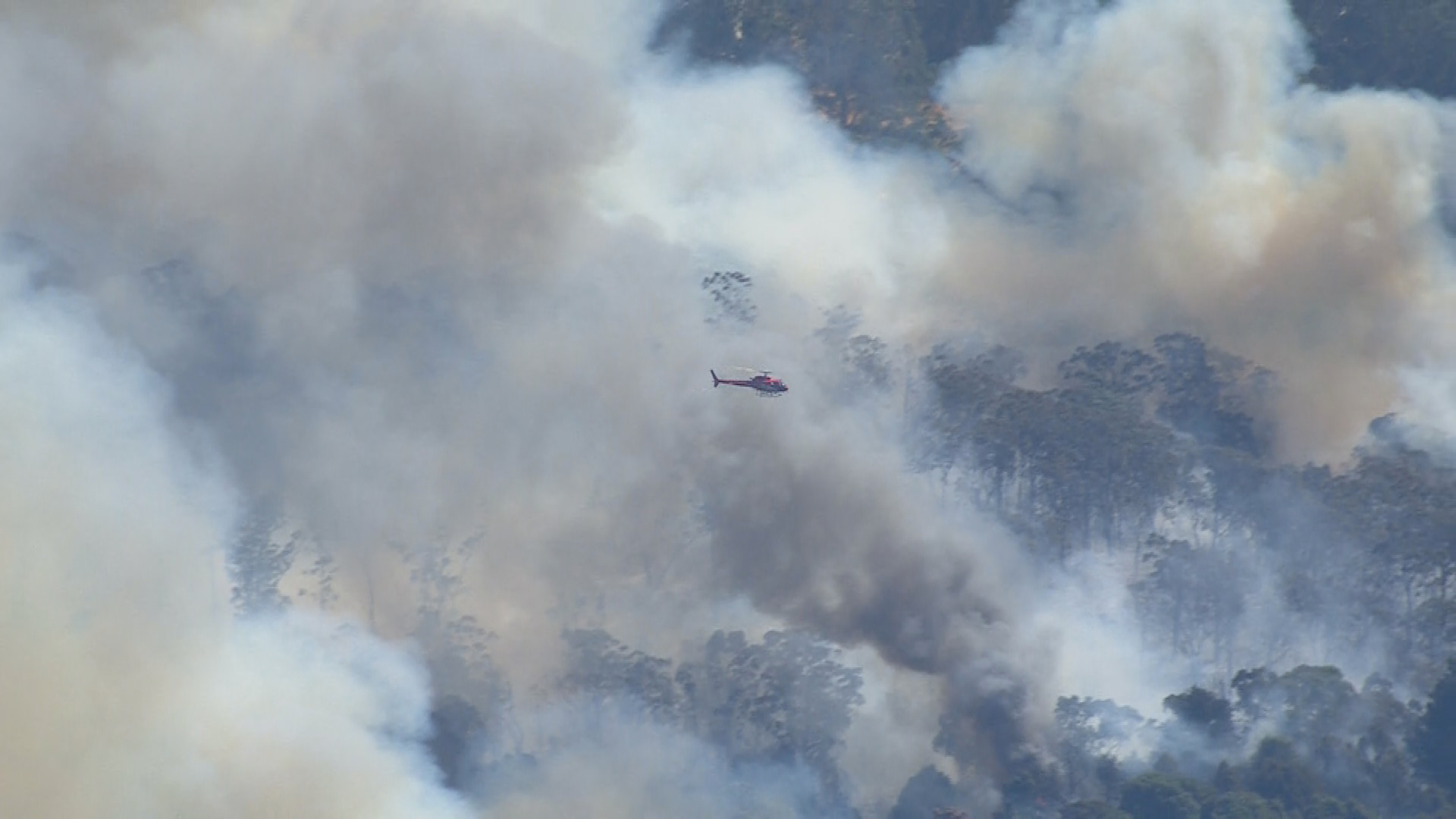 A﻿n emergency bushfire warning has been issued for a blaze burning in south-west Victoria..