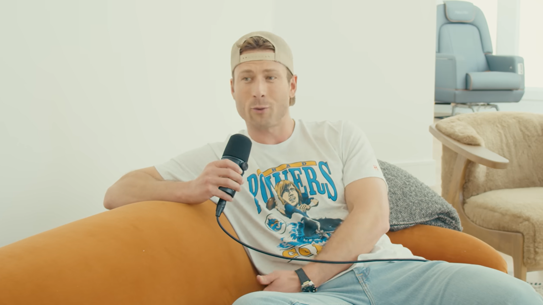 Glen Powell Therapuss podcast 