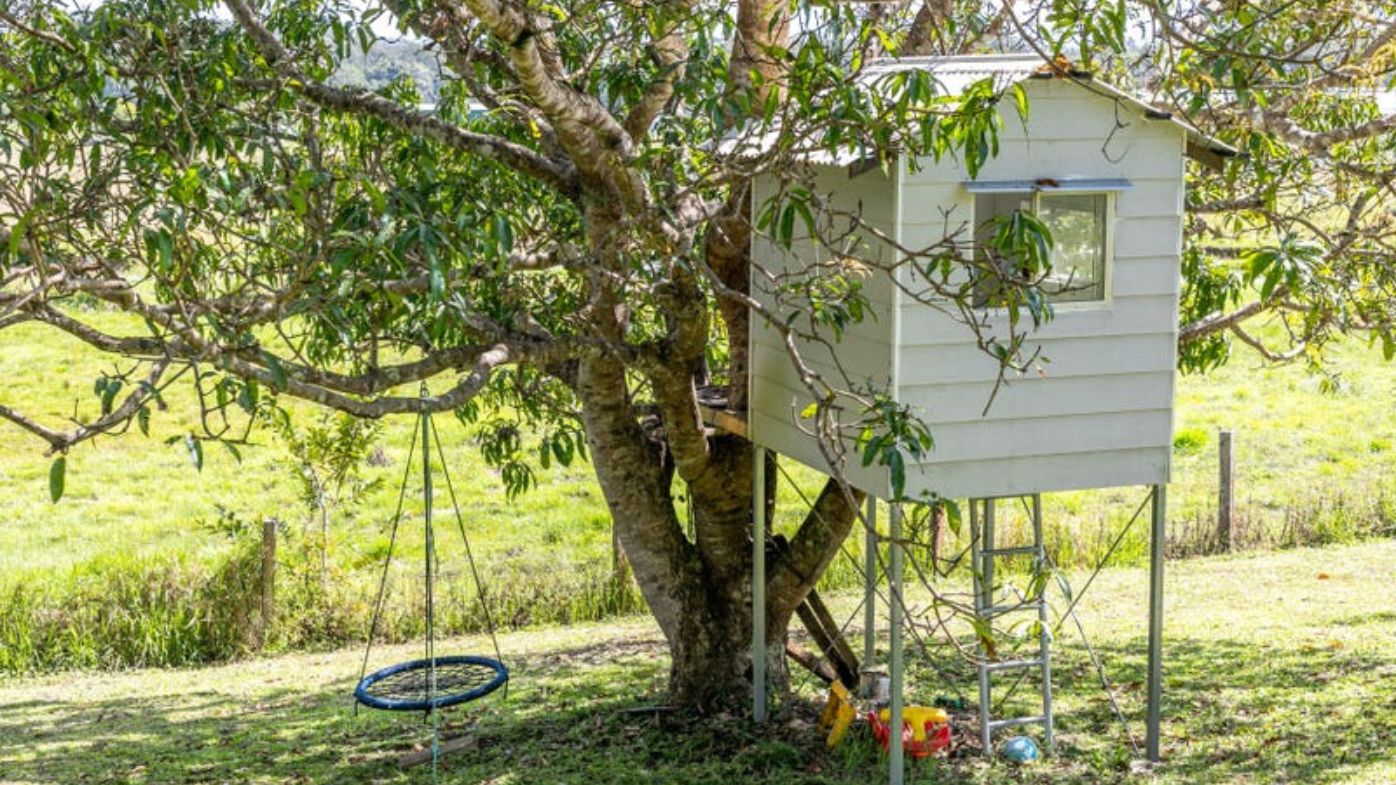 Treehouse Sunshine Coast Domain house garden kids play