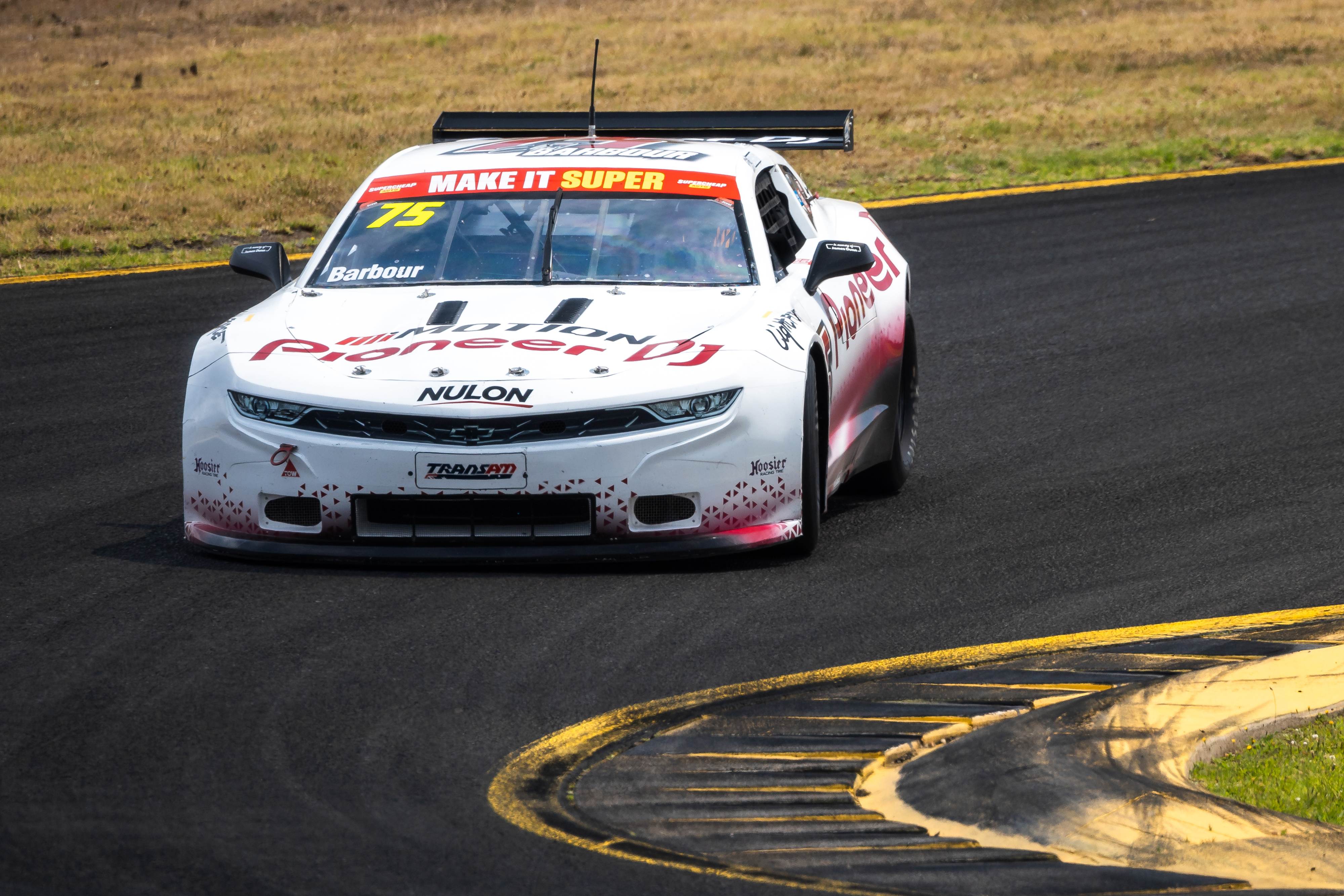 Elliot Barbour in the No.75 Chevrolet Camaro.