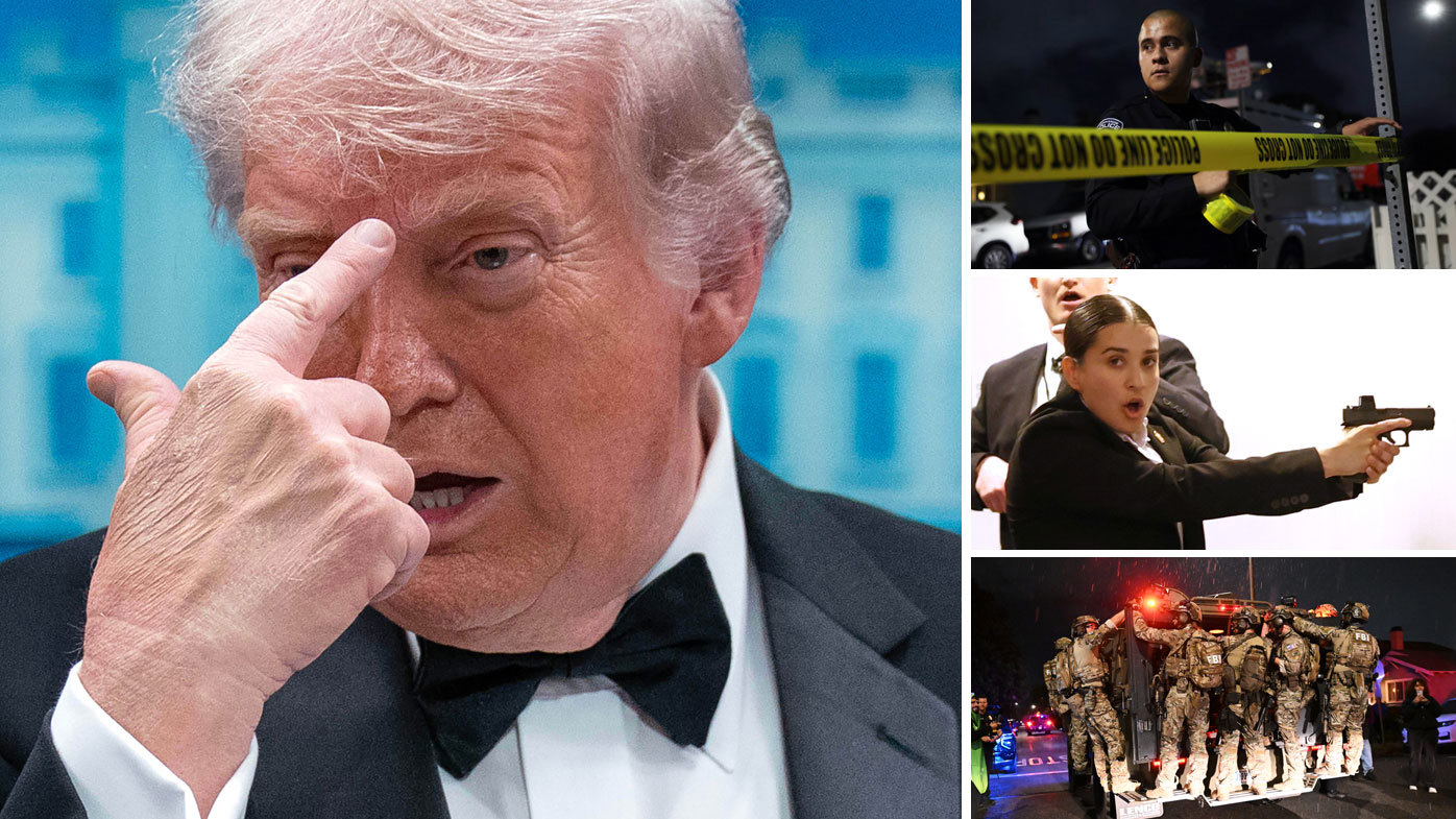 FBI swarms home thousands of kilometres from White House 