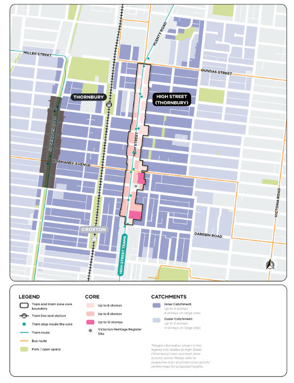 High Street, Thornbury activity centre.