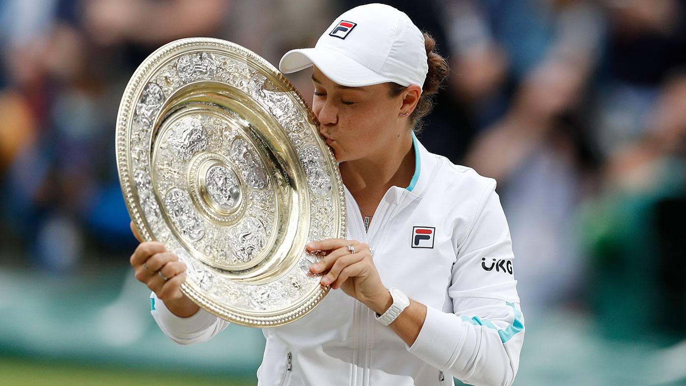 Barty wins Wimbledon in 2021