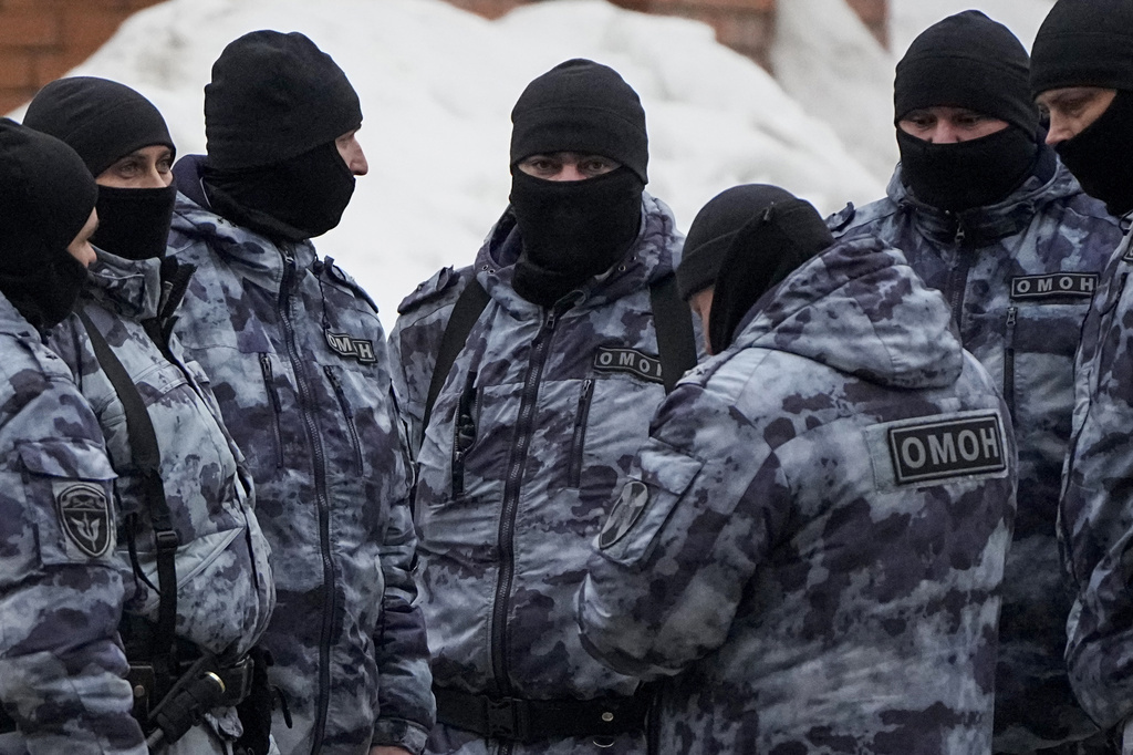 The funeral of Russian opposition leader Alexei Navalny