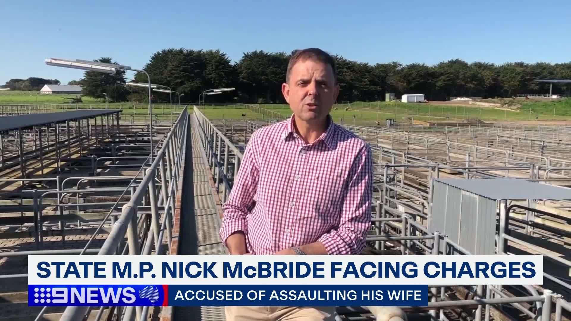 The political future of South Australian MP Nick McBride is hanging in the balance after he was arrested and charged with assaulting his wife. 