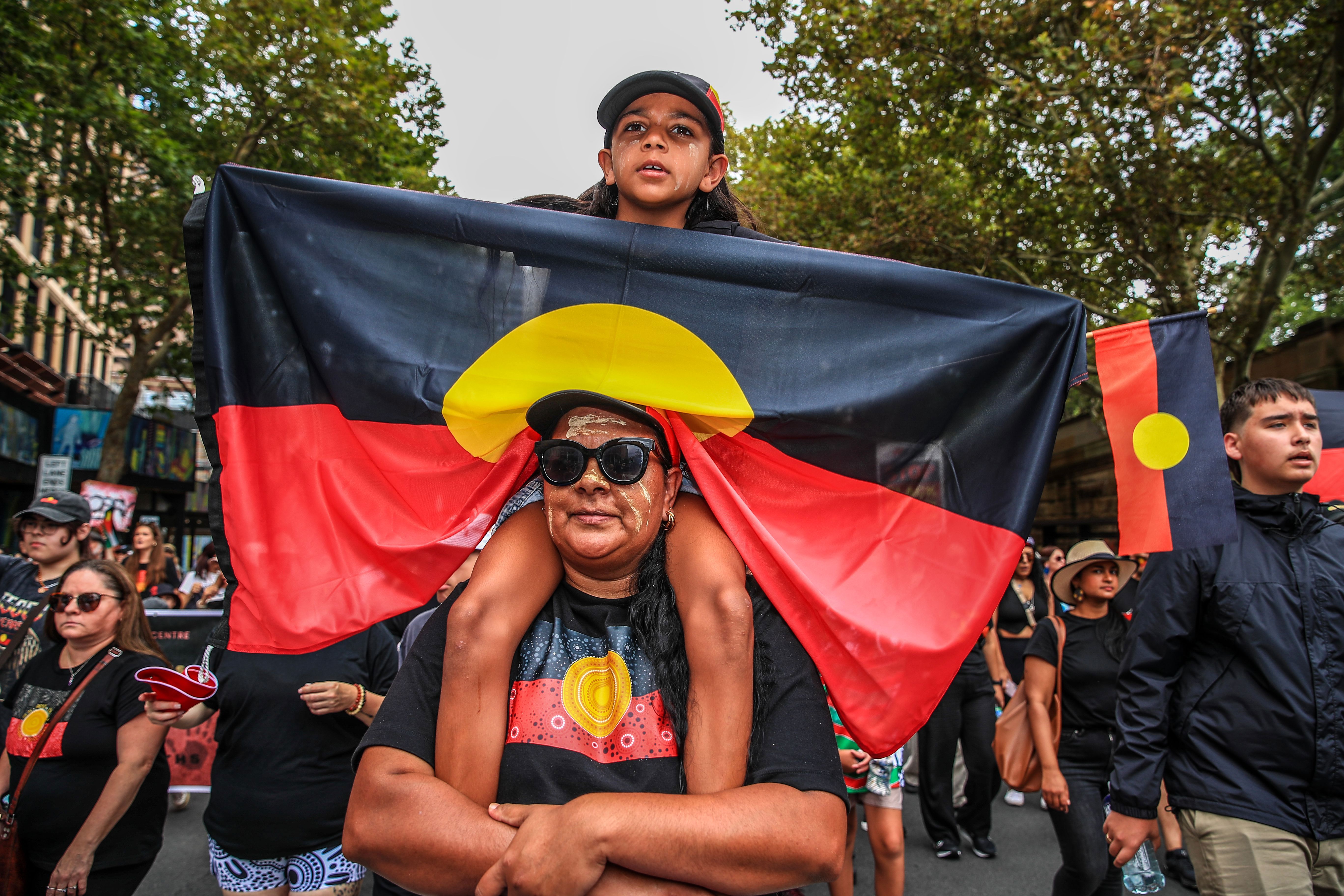 Thousands join Invasion Day marches around the country