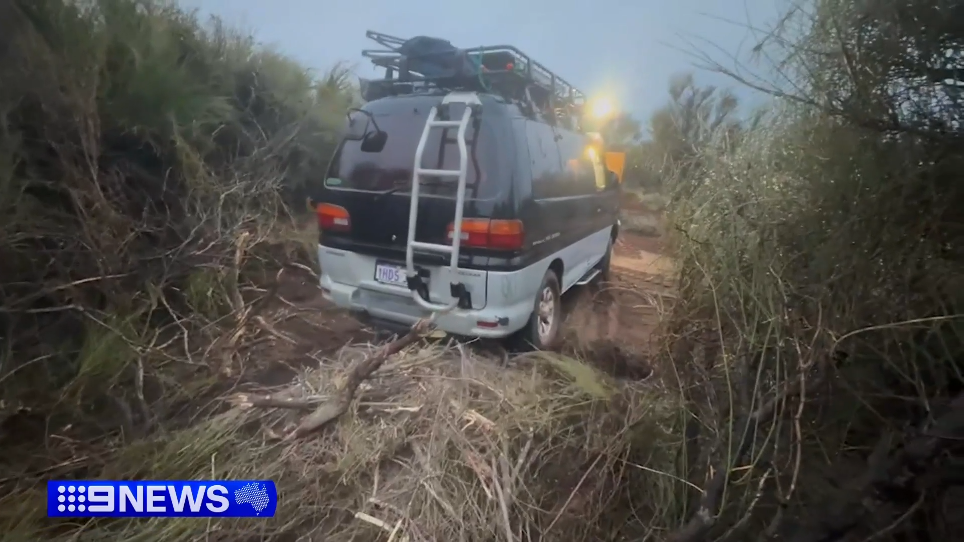 Carolina Wilga's now-famous Mitsubishi Delica has been moveed after its mammoth misadventure.