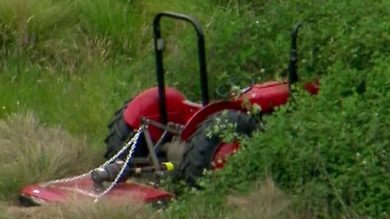A woman is critical after a tractor accident in Queensland.