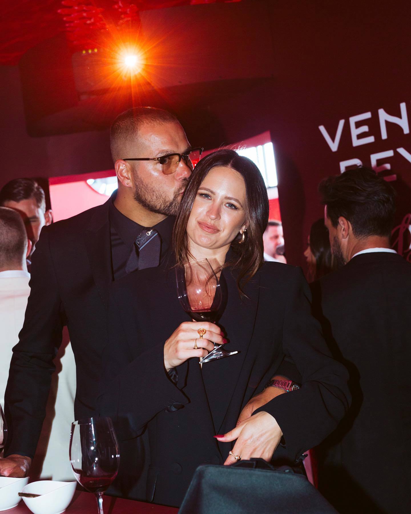 Buddy and Jesinta Franklin