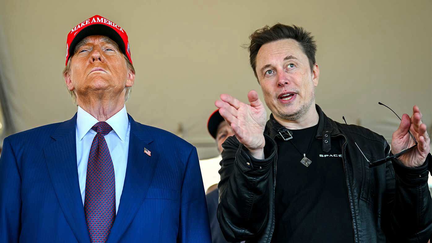 Donald Trump and Elon Musk.