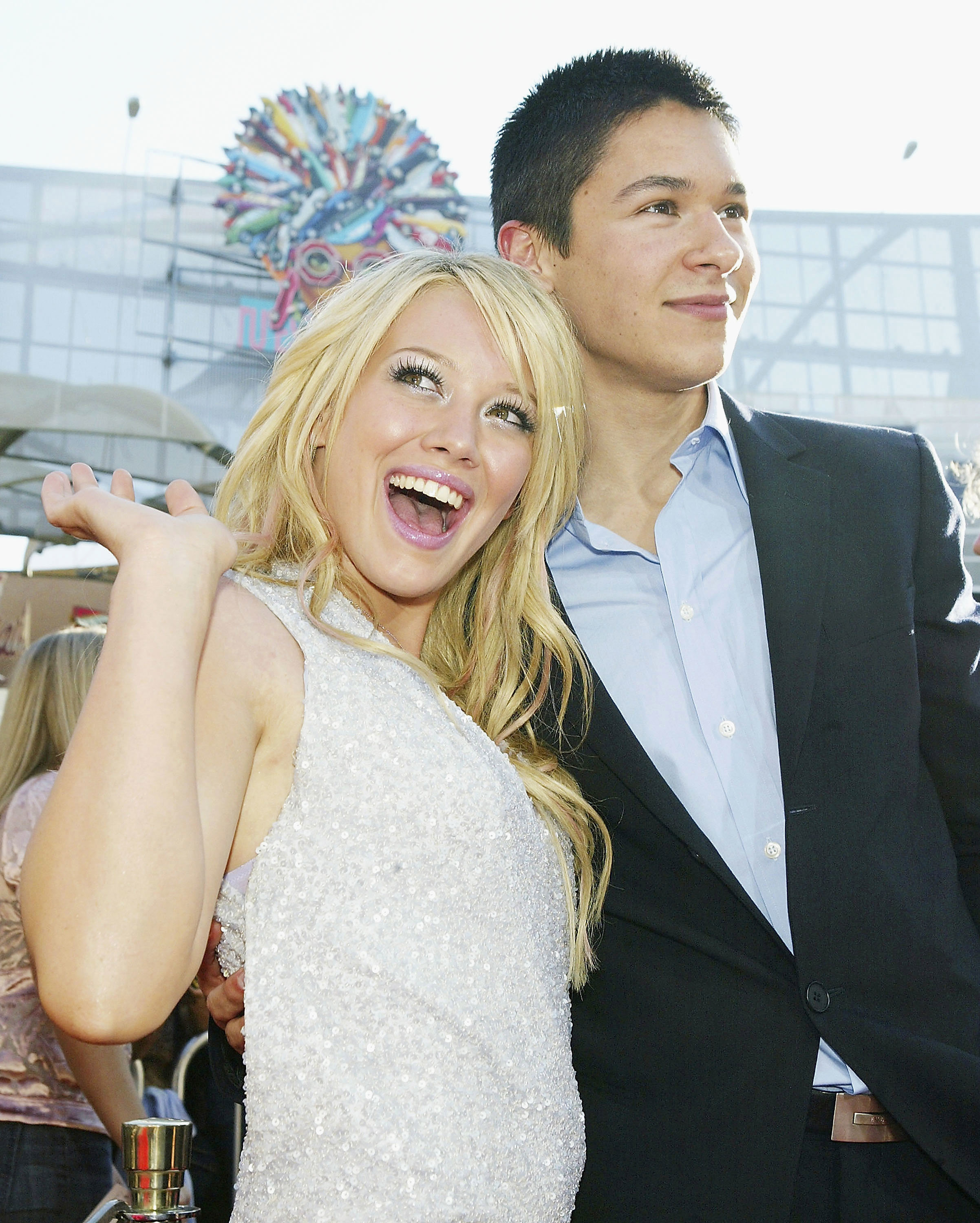 Hilary Duff and Oliver James 