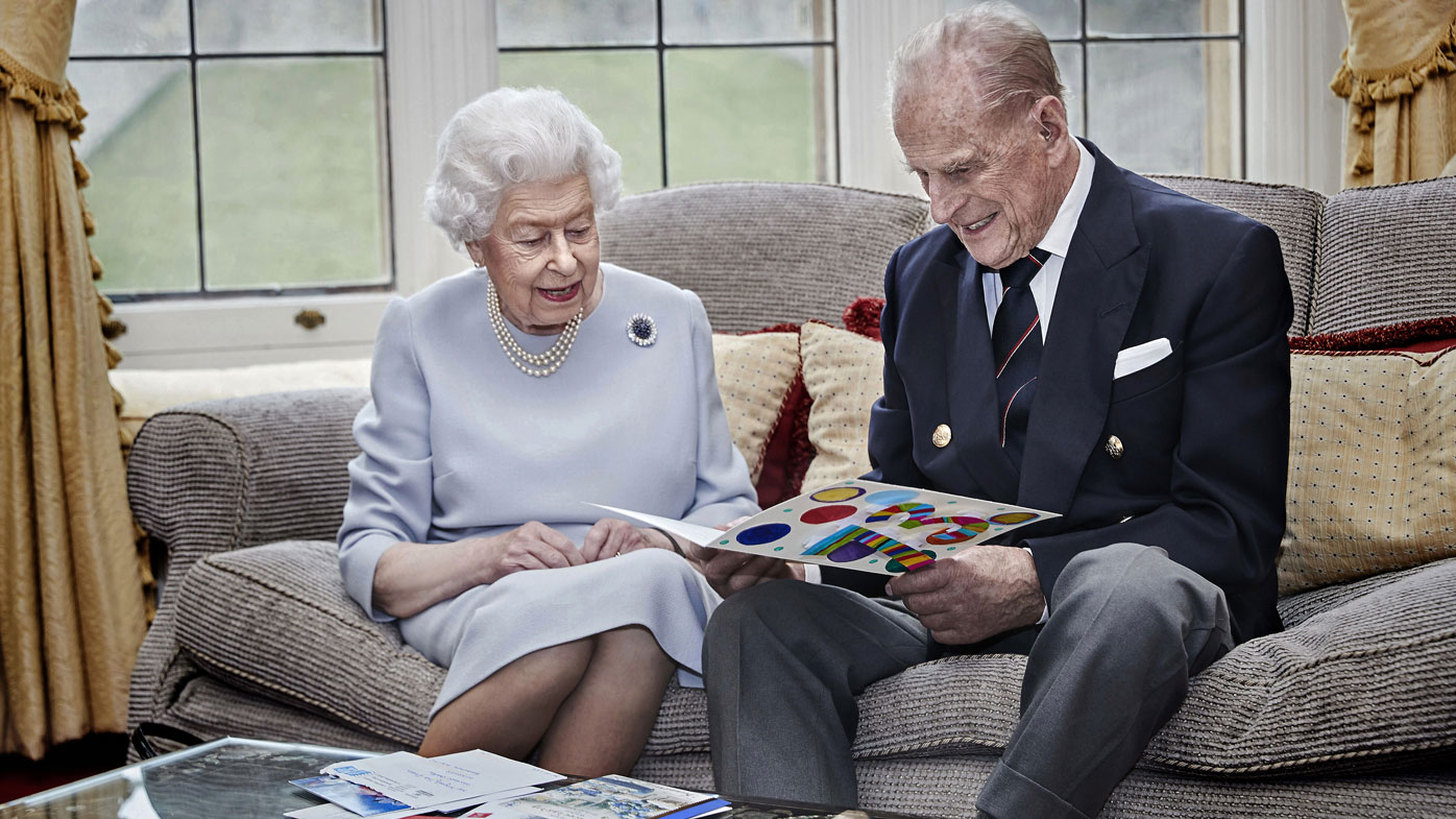 Queen and Prince Philip 73rd anniversary photo.