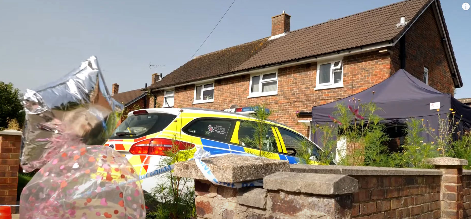 Sara's body was found alone at home in Woking, Surrey, on 10 August, a day after her family had travelled to Pakistan.