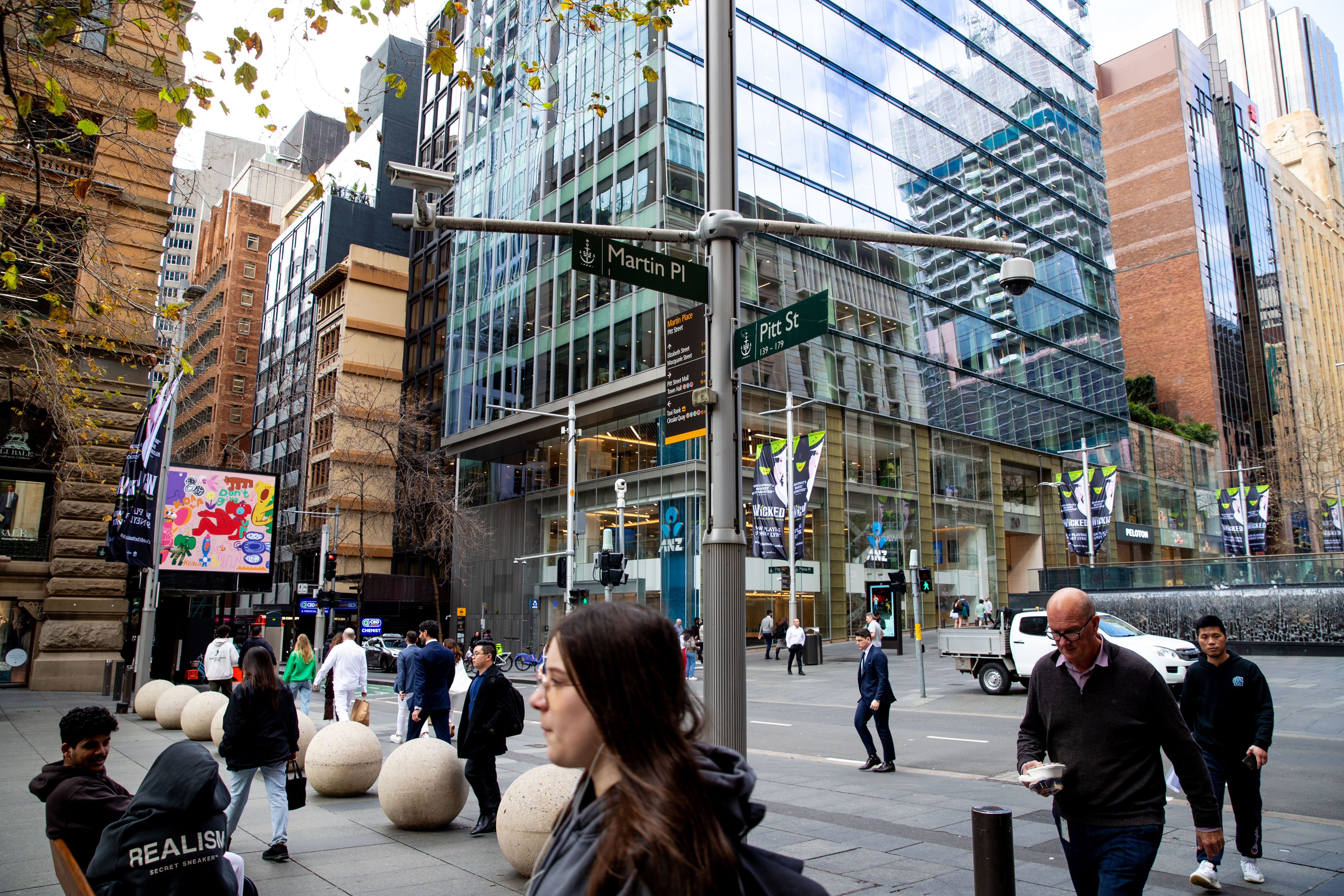 Martin Place, Sydney.