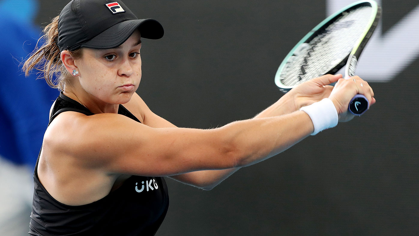 Adelaide International tennis scores results Ash Barty beats Sofia Kenin