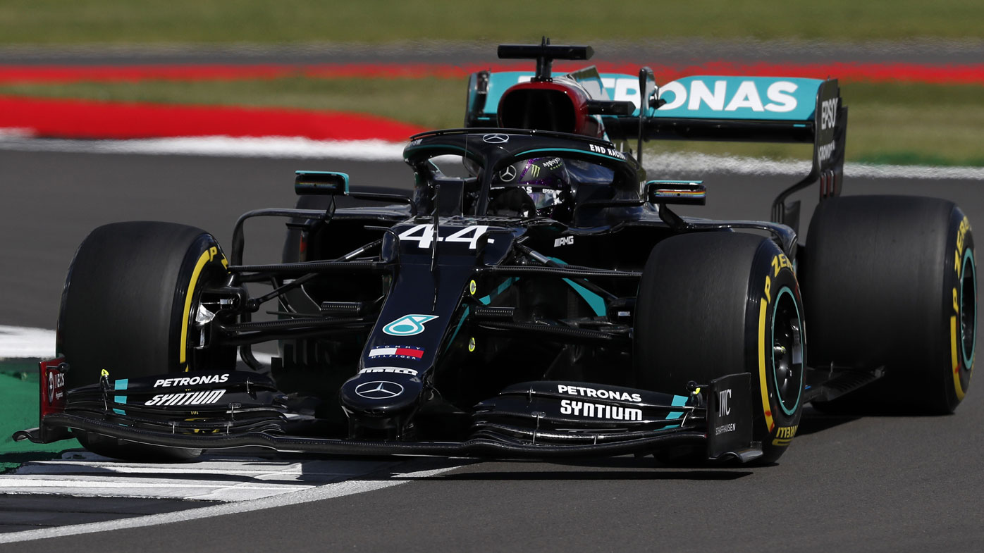 F1 British Grand Prix qualifying results Lewis Hamilton pole, Daniel