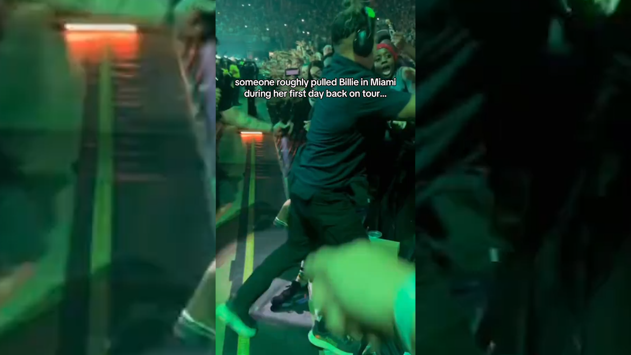 Billie Eilish pulled at concert