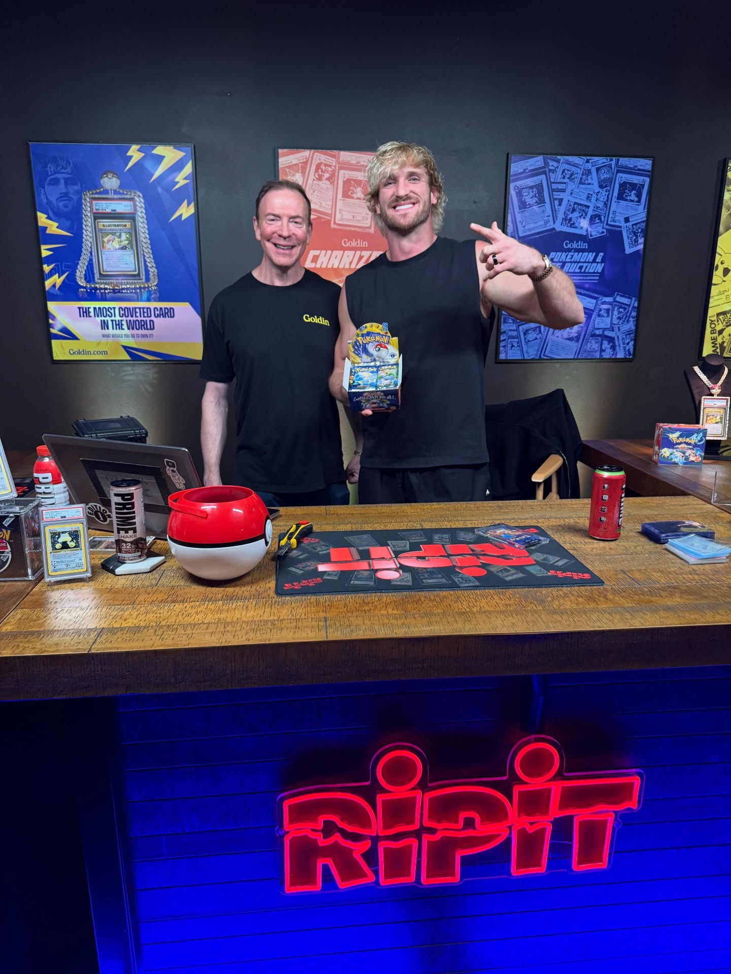 Logan Paul sells his Pokémon card card