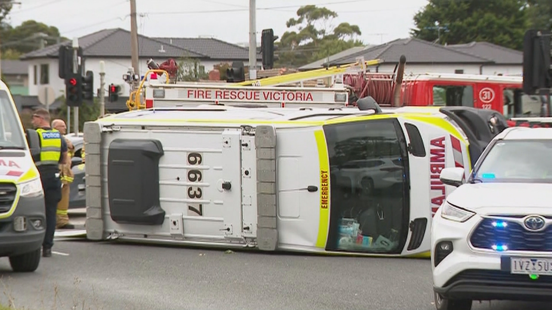 In A Crash With An Ambulance