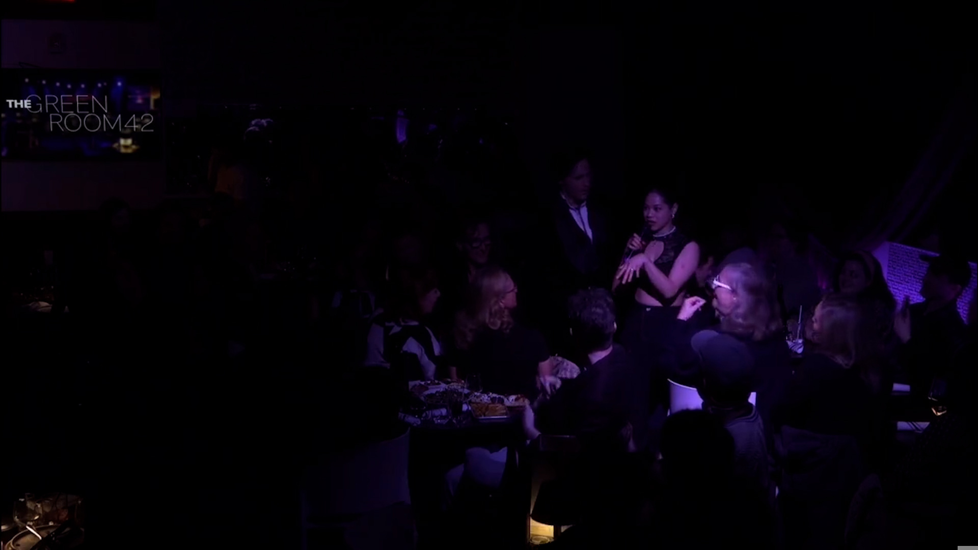 Broadway stars Reeve Carney and Eva Noblezada announce their engagement mid-show