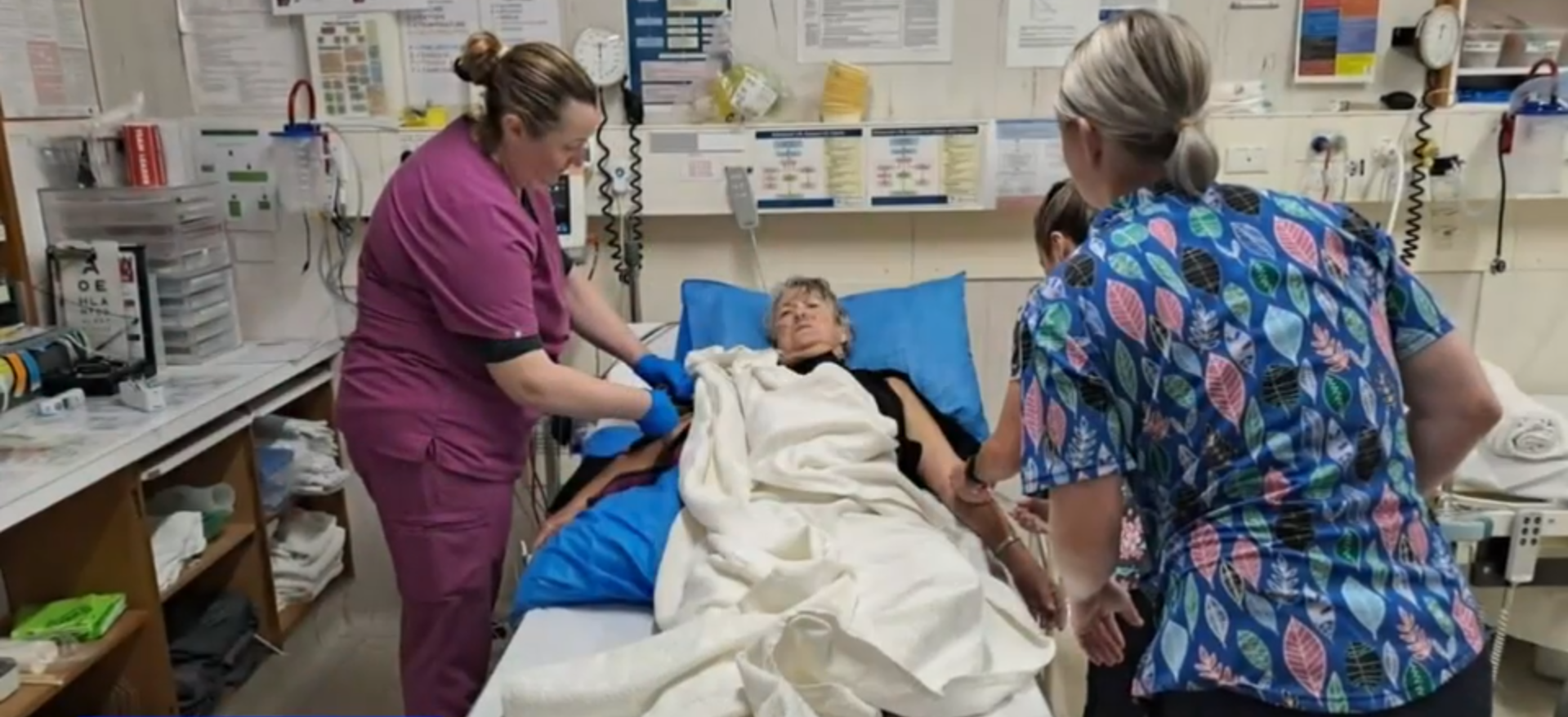 A Yorke Peninsula woman is recovering from an unusual and aggressive eagle ray attack after a 15cm barb pierced her arm, barely missing an artery.