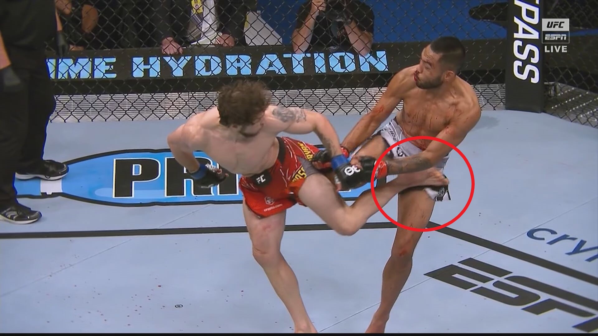 UFC 284 results, news, Joshua Culiabo wins after kick to the groin by  Melsik Baghdasaryan