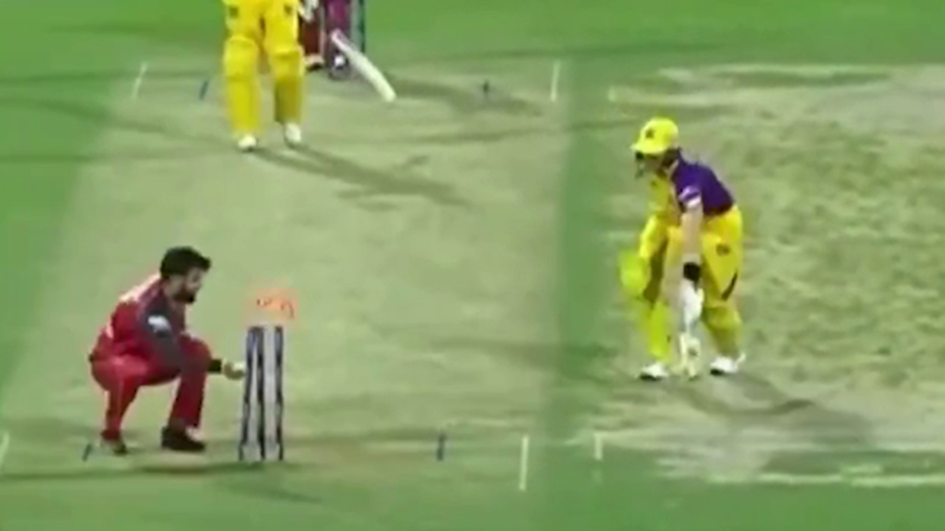 Commentator stunned by 'wonderful' run-out withdrawal