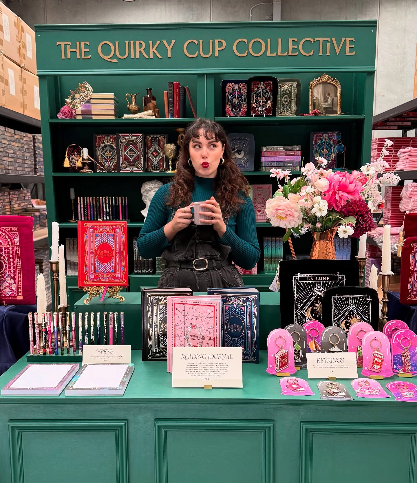 Sydonie Baldissera is the founder of The Quirky Cup Collective.