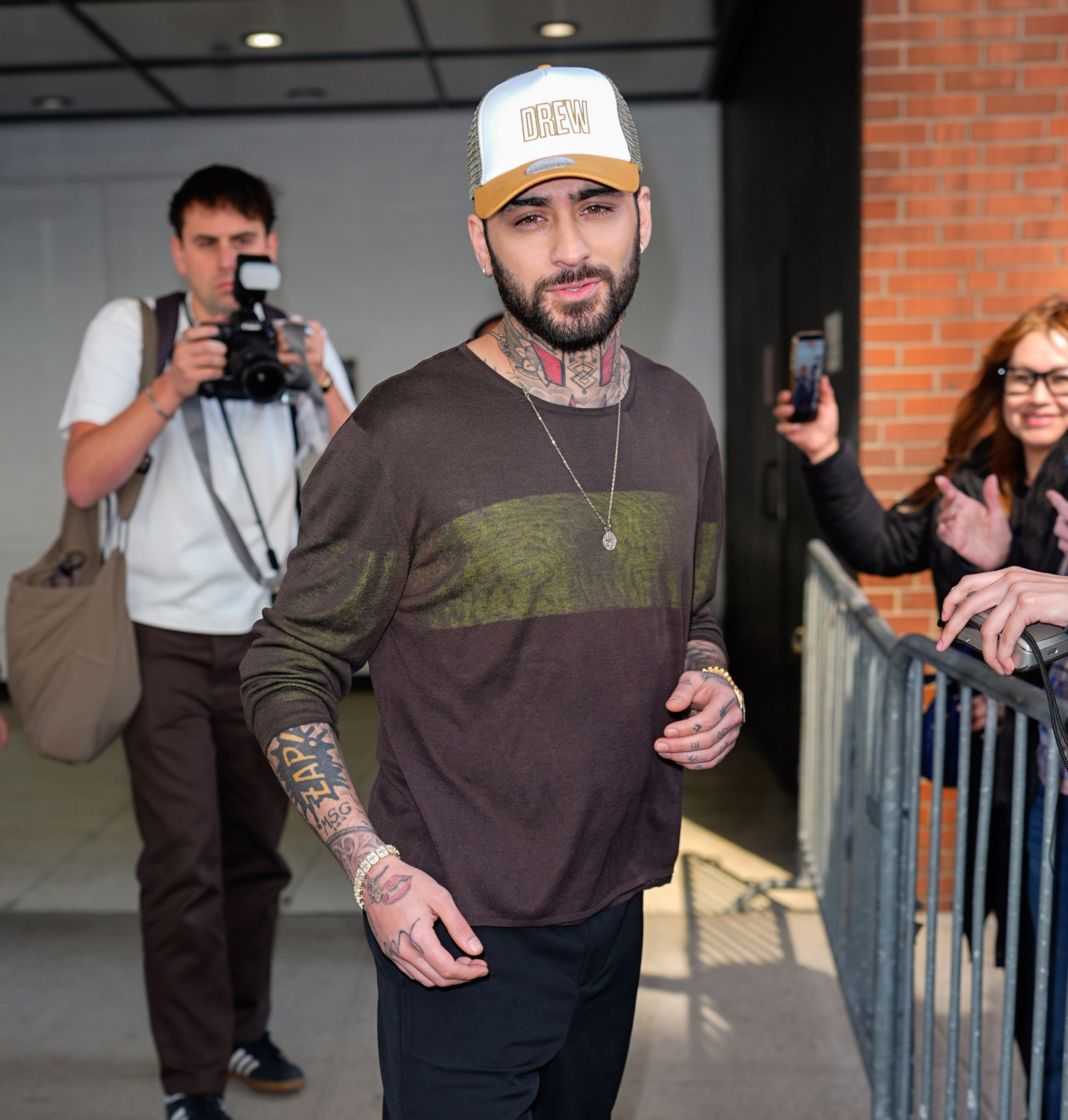 Zayn Malik is seen on March 30, 2026 in New York City.  